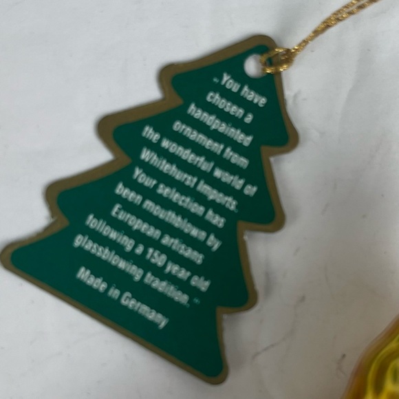 Hand-blown German glass Angel-November Birthstone-IOB - Picture 8 of 16